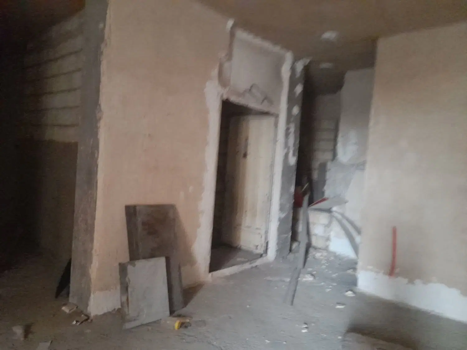 منزل سفت کاری شد سه طبقه