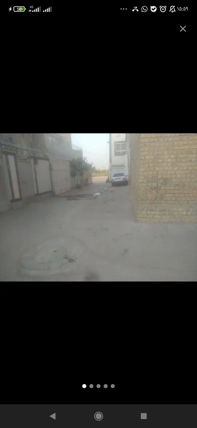 زمین 120متری باپروانه
