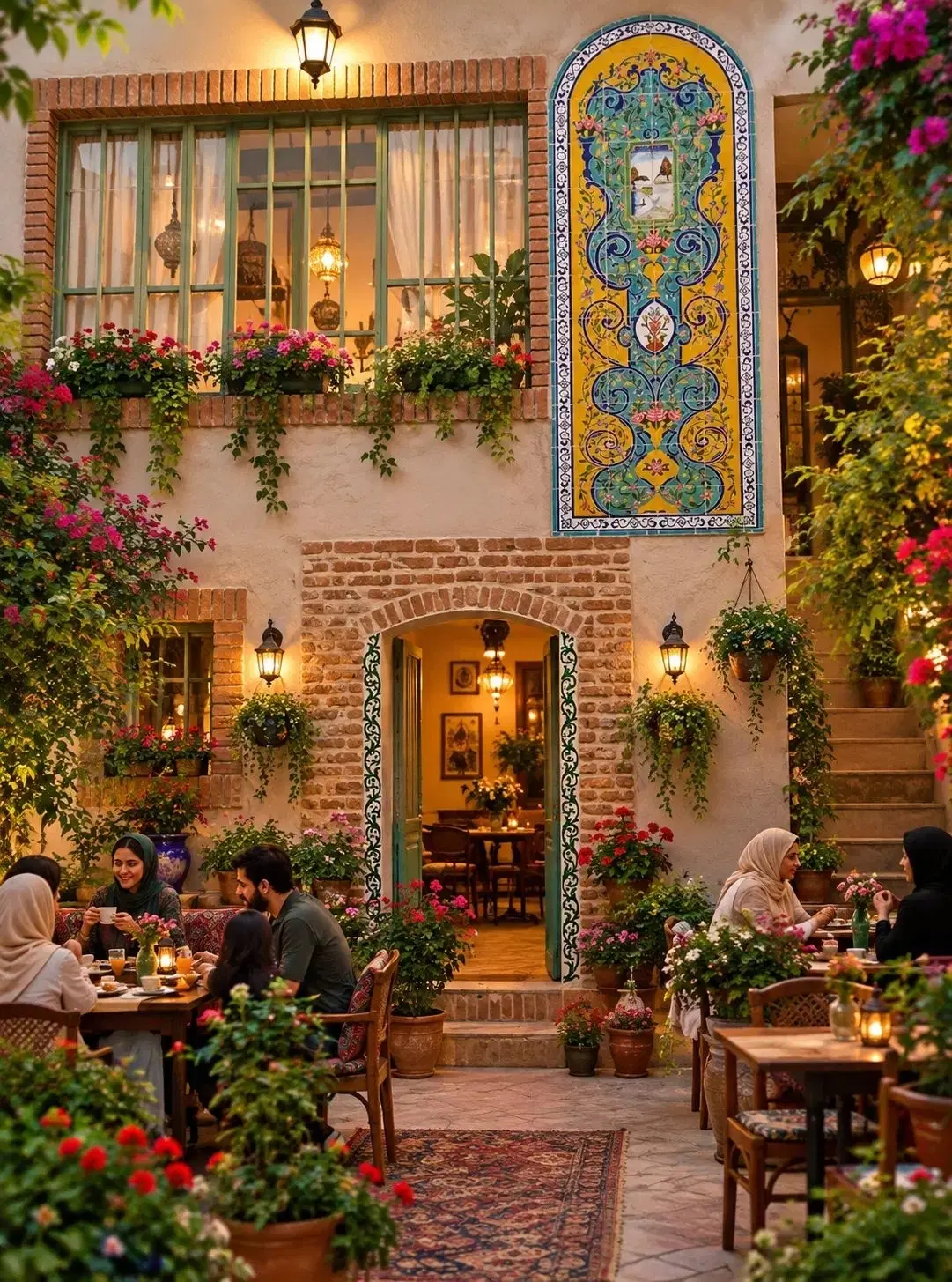 عمارت نقلی سنتی  بازسازی شده