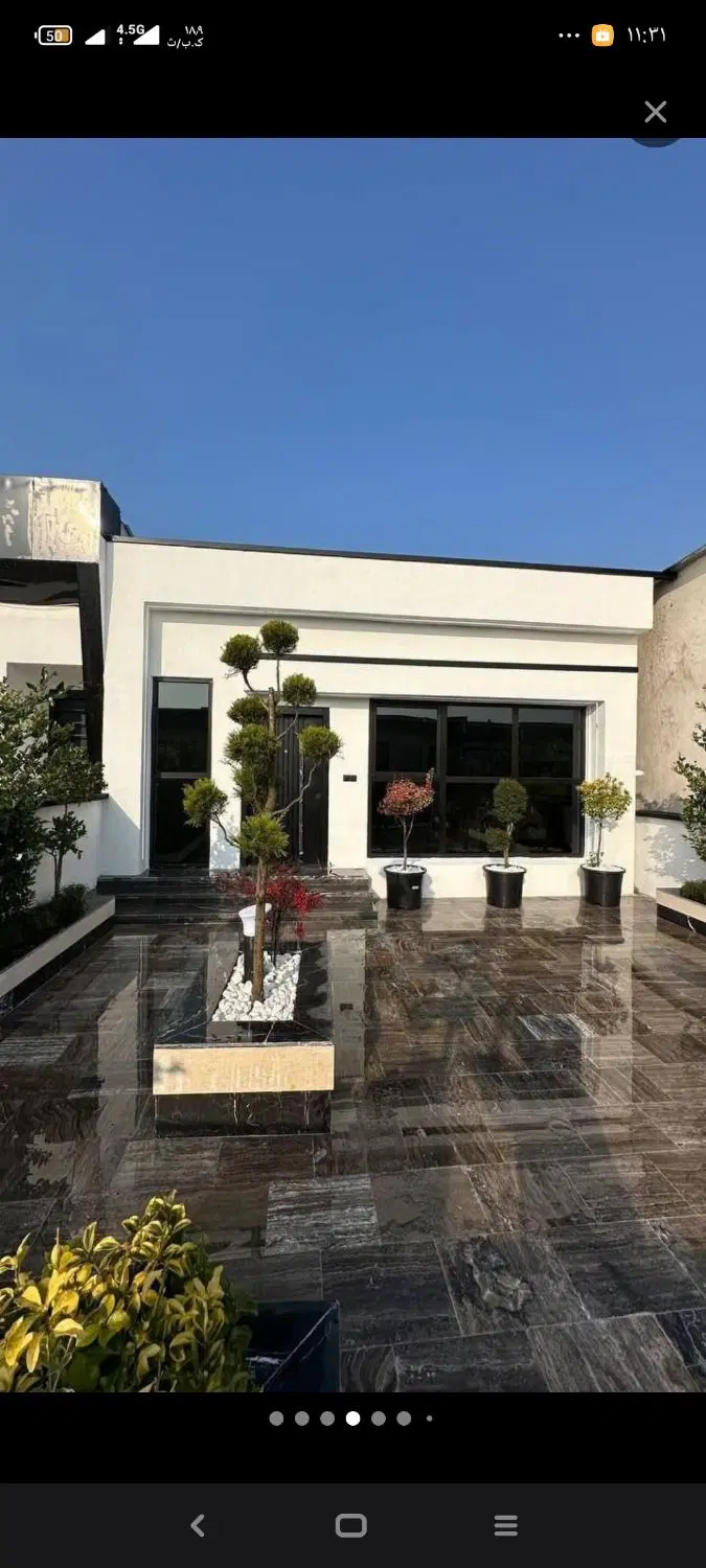 زمین مطهری شش کوچه اول سمت چپ
