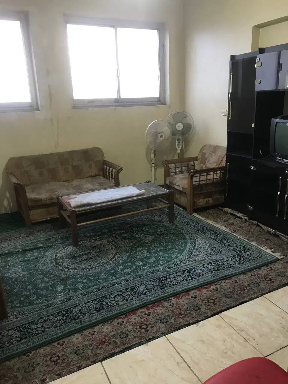 اتاق ۱۸ متری مبله با وسایل