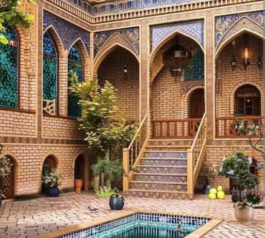 زمین سر خیابان حرم به حرم. بردستانی