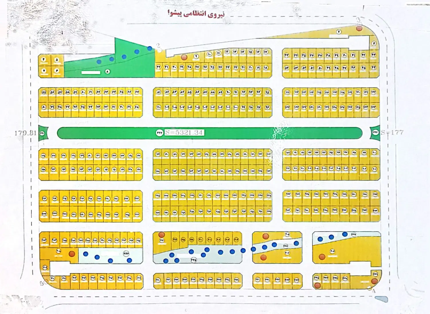 فروش یک قطعه زمین در شهرک پلیس پیشوا ۱۸۰ متری