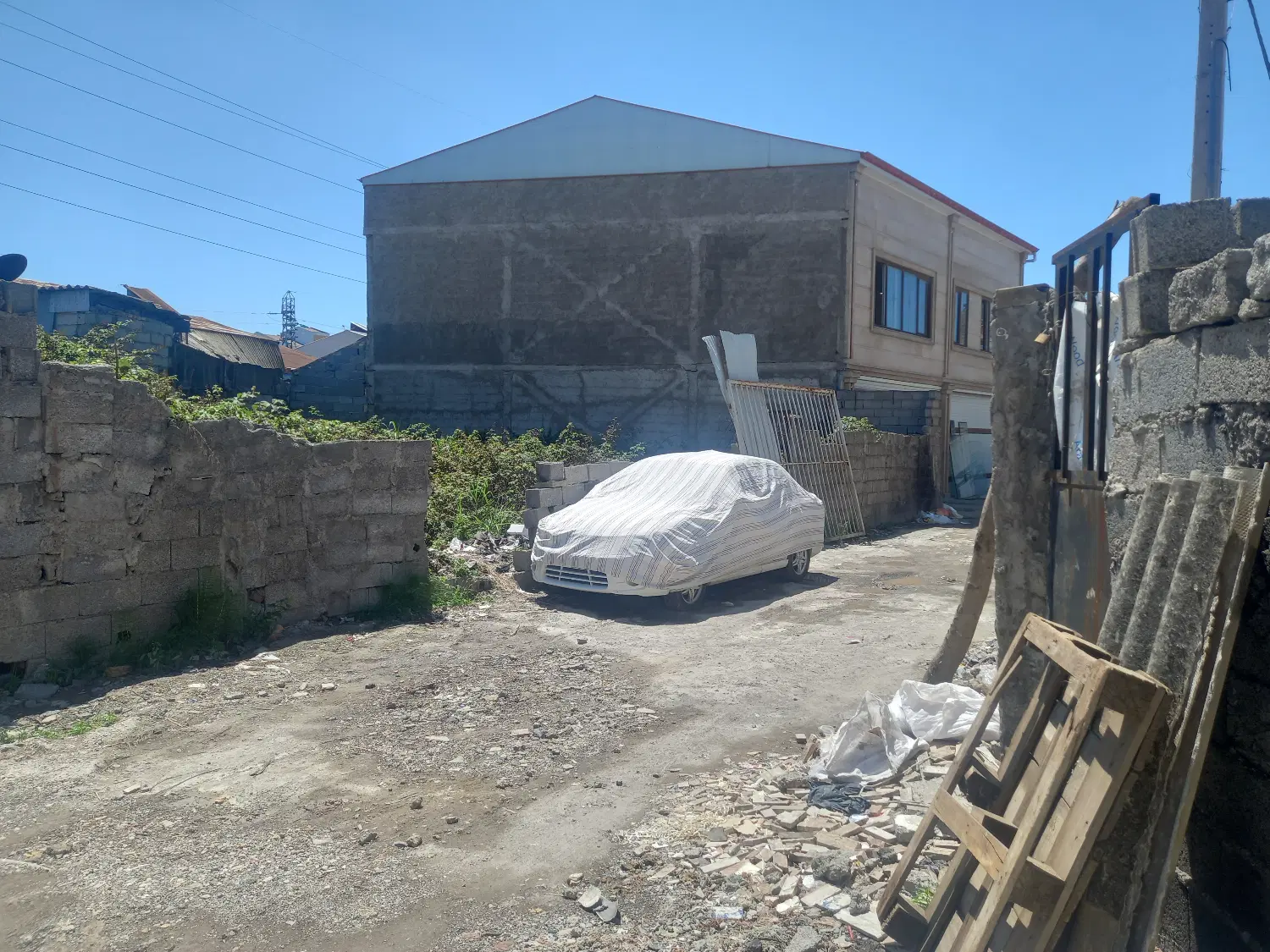 زمین تجاری مسکونی