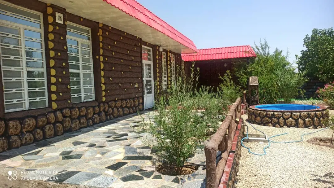 خانه باغی ویلایی 49 کیلومتری شیراز با انشعابات