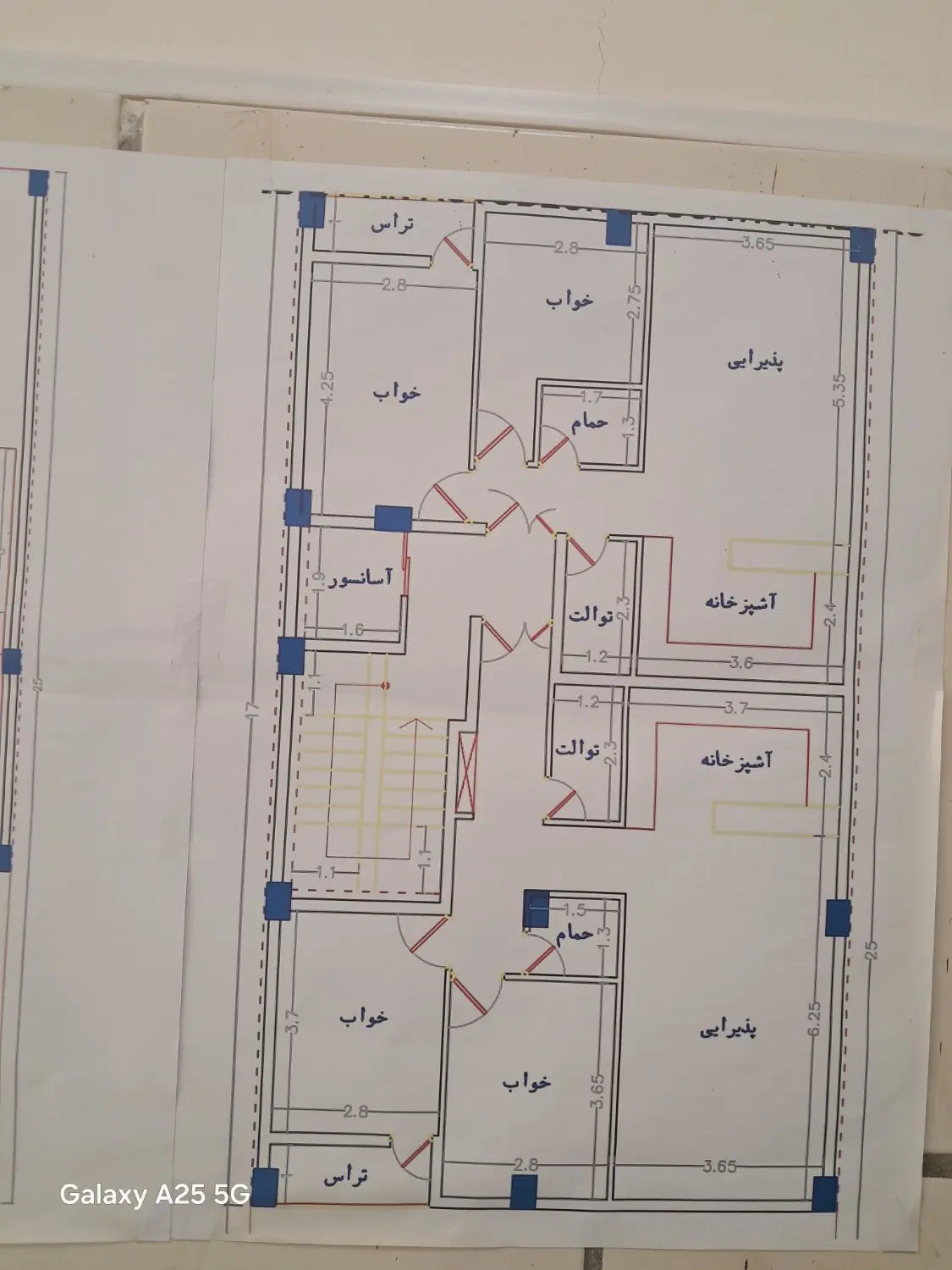 فروش آپارتمان ۱۱۷ متری تحویل برج ۱۲