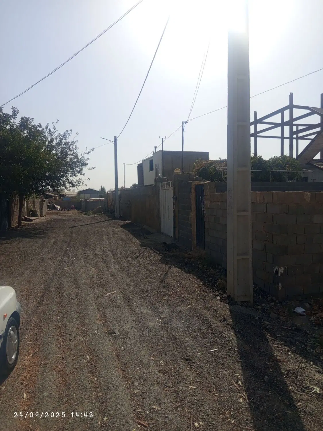 ۱۲۷ متر زمین مسکونی آماده ساخت ویلا