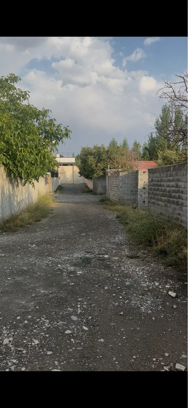 جابان باغستان زمین ۲۷۵ متری شهرکی دیوارسنگی