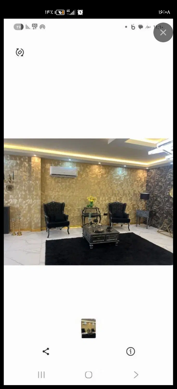 اجاره پنت هاوس لاکچری  طبقه ششم 160 متری
