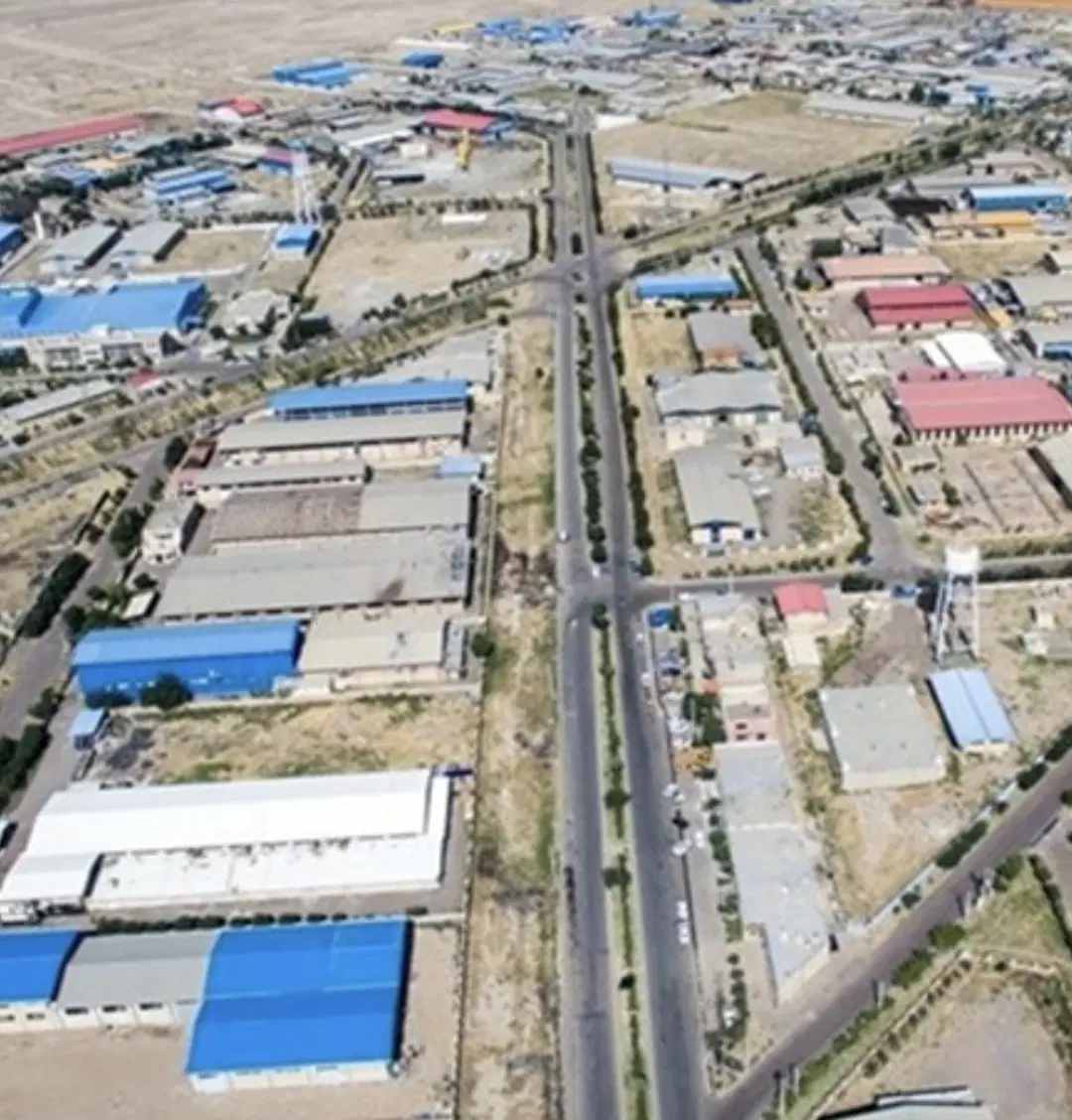 زمین صنعتی ۵۰ درصد تهاتر  الباقی نقد