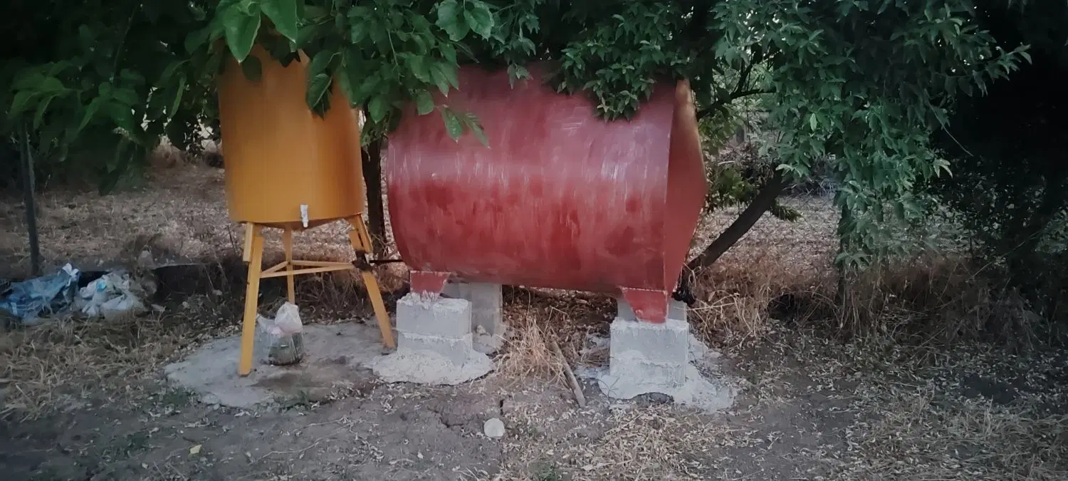 زمین باغی شموشک.