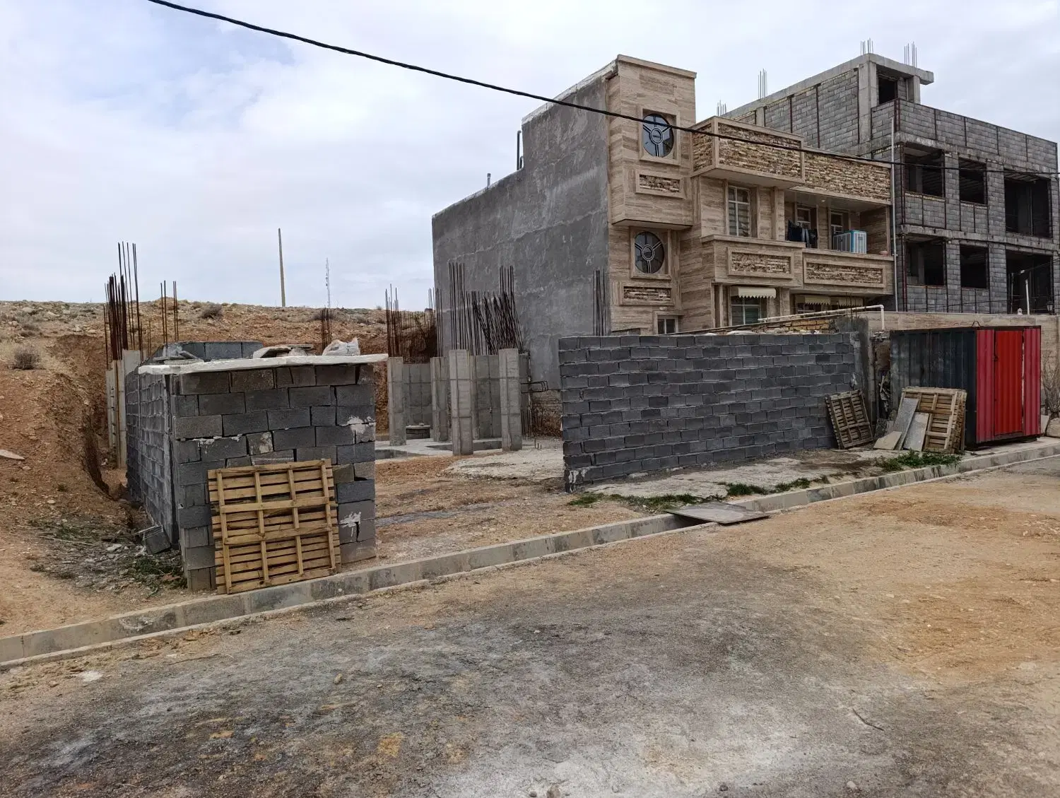 فروش یا معاوضه اسکلت نیمه کاره صدرا فاز 2 ملکی