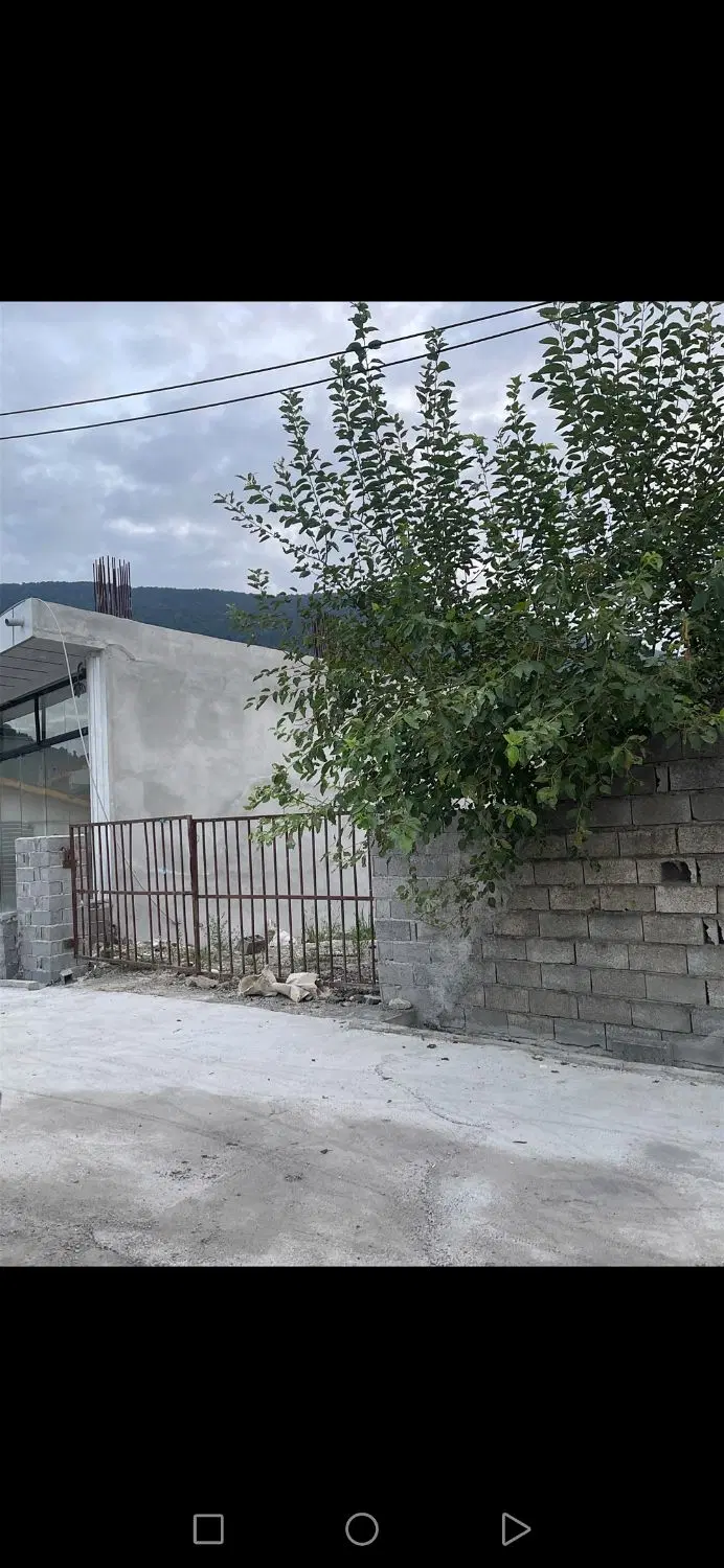 زمین با بر 10متری در سنگوارث بر خط خیابان اصلی