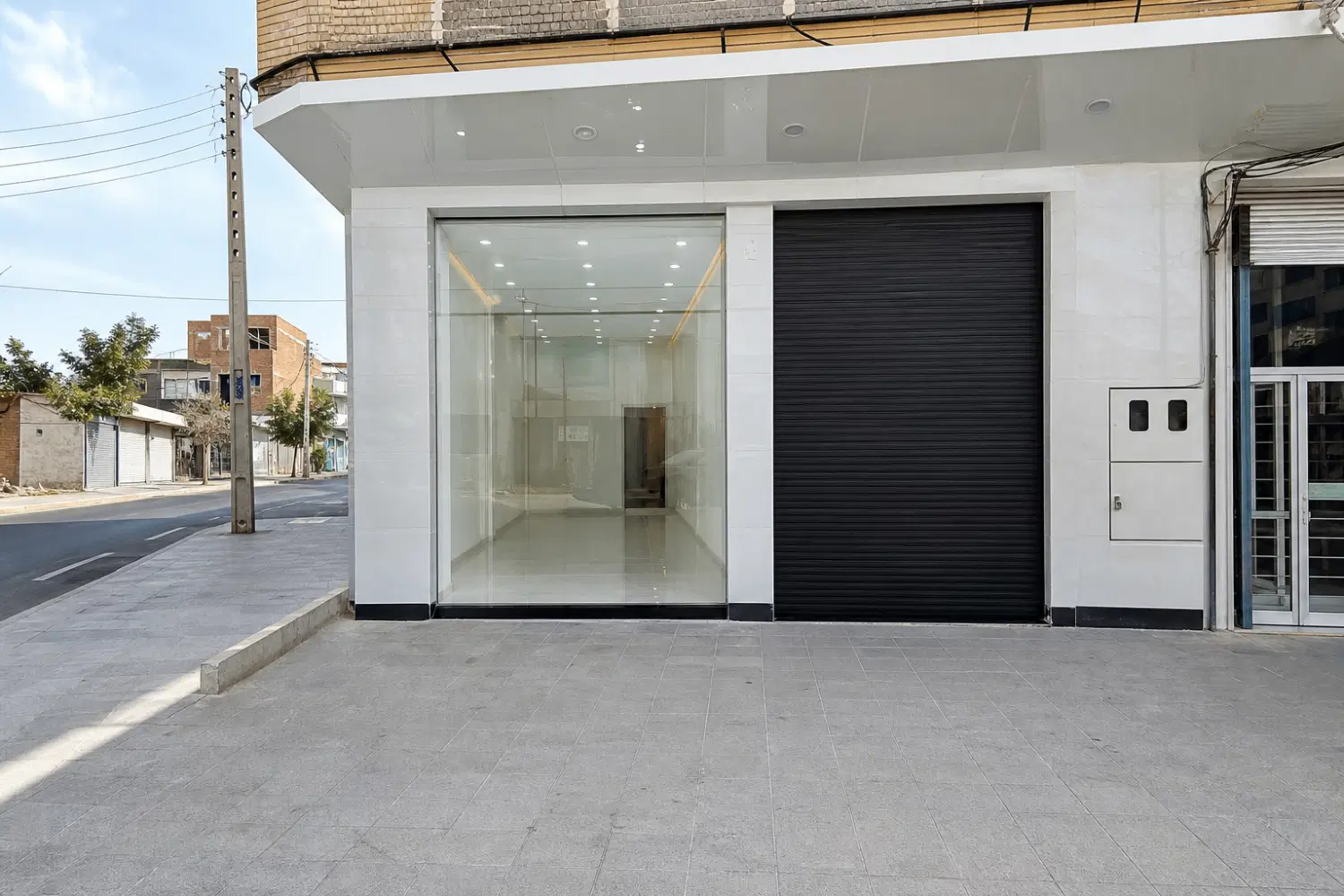 اجاره مغازه 20 متری پلاک یک خیابان