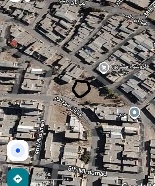 267 متر _276 متر زمین جفت هم مناسب برای ساخت مجتمع