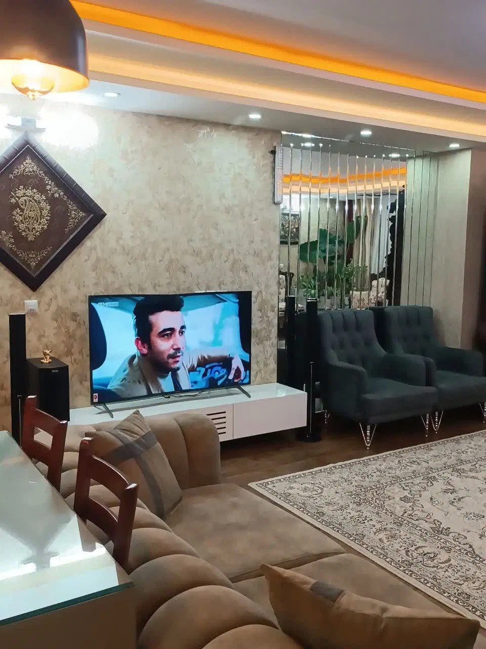 آپارتمان ۱۵۰ متری خوش نقشه ۳ خواب و ۳ بالکن