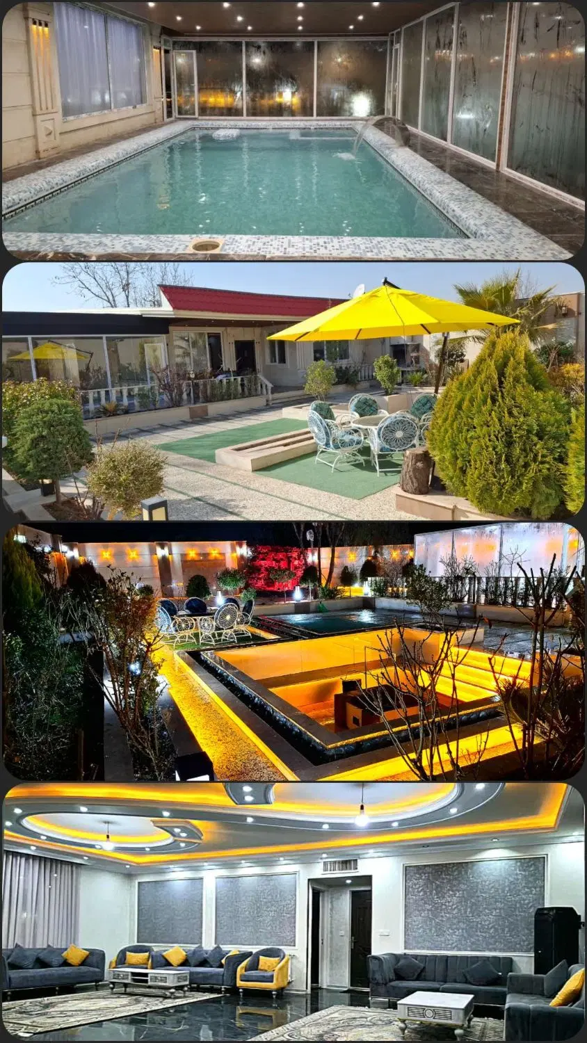 ۹۰۰ متر باغ ویلای لوکس
