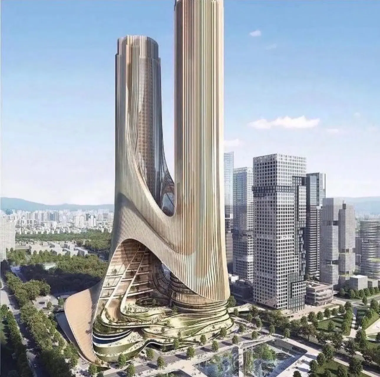 فروش آپارتمان۳خوابه۲۶۰مترمعالی آباد با  ۲ پارکینگ