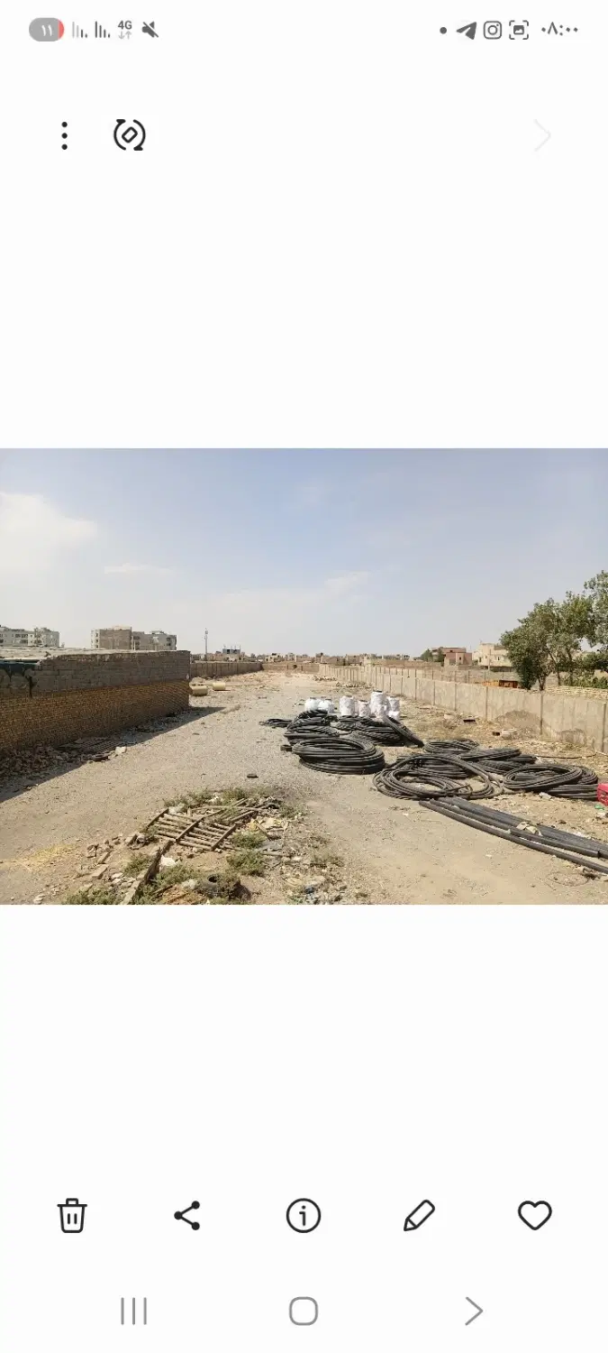 فروش زمین ۴۵۰۰ متر و آب‌سند دار شهریار انجم‌آباد