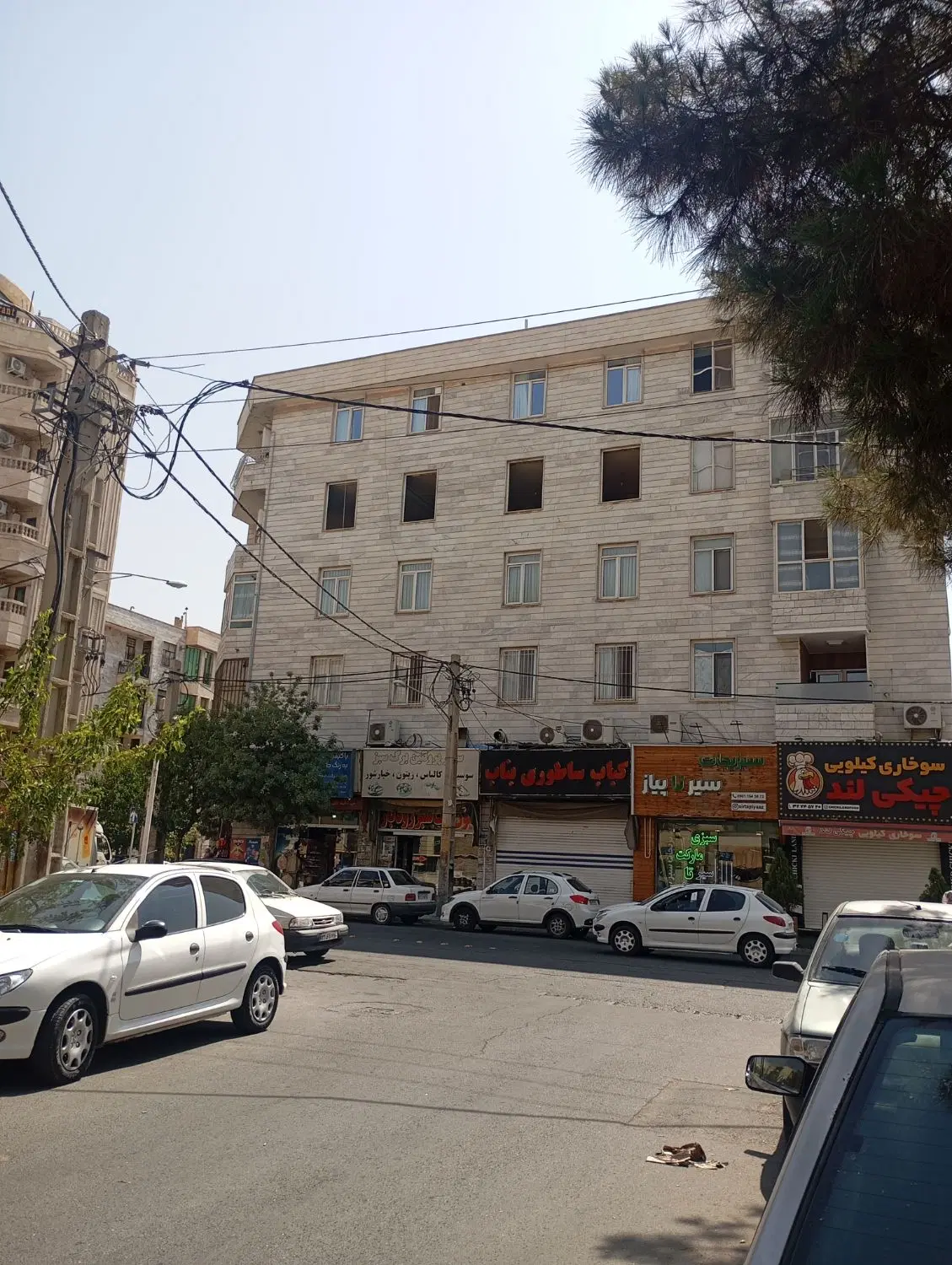 آپارتمان 3 خوابه فول امکانات 126متر قیمت کاسبی