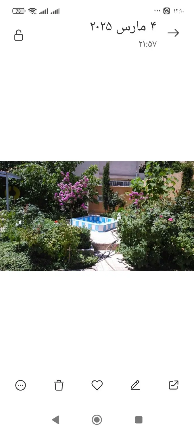150مترویلایی فروشی ابعاد15*10درلادن10