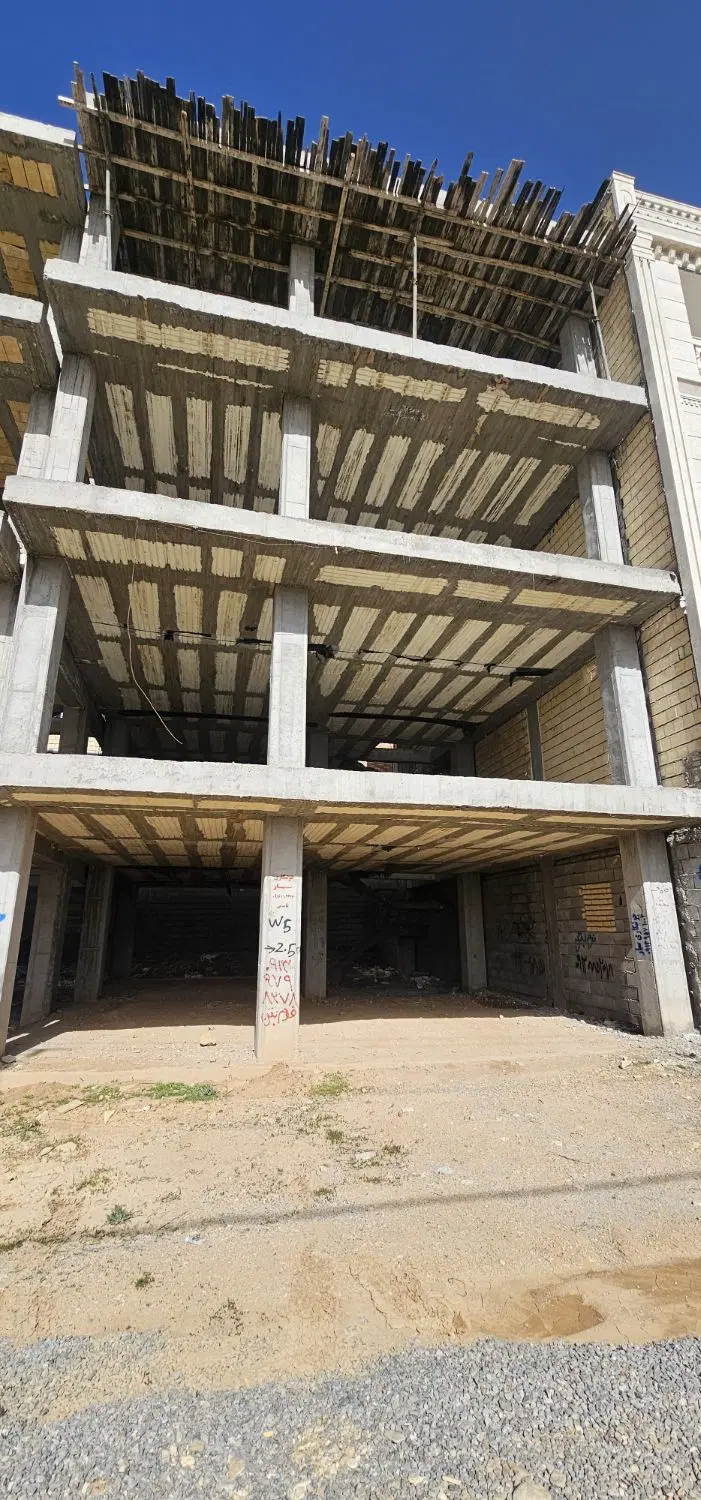 فروش اسکلت بتن مسکن ملی قندحبه برجاده اصلی