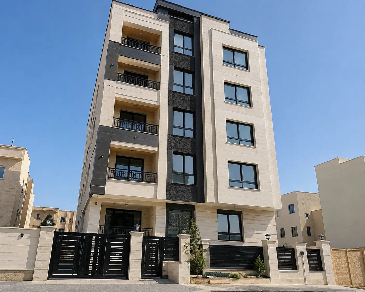 آپارتمان نوساز ۹۵ متری  شهرک رضوان رضایی