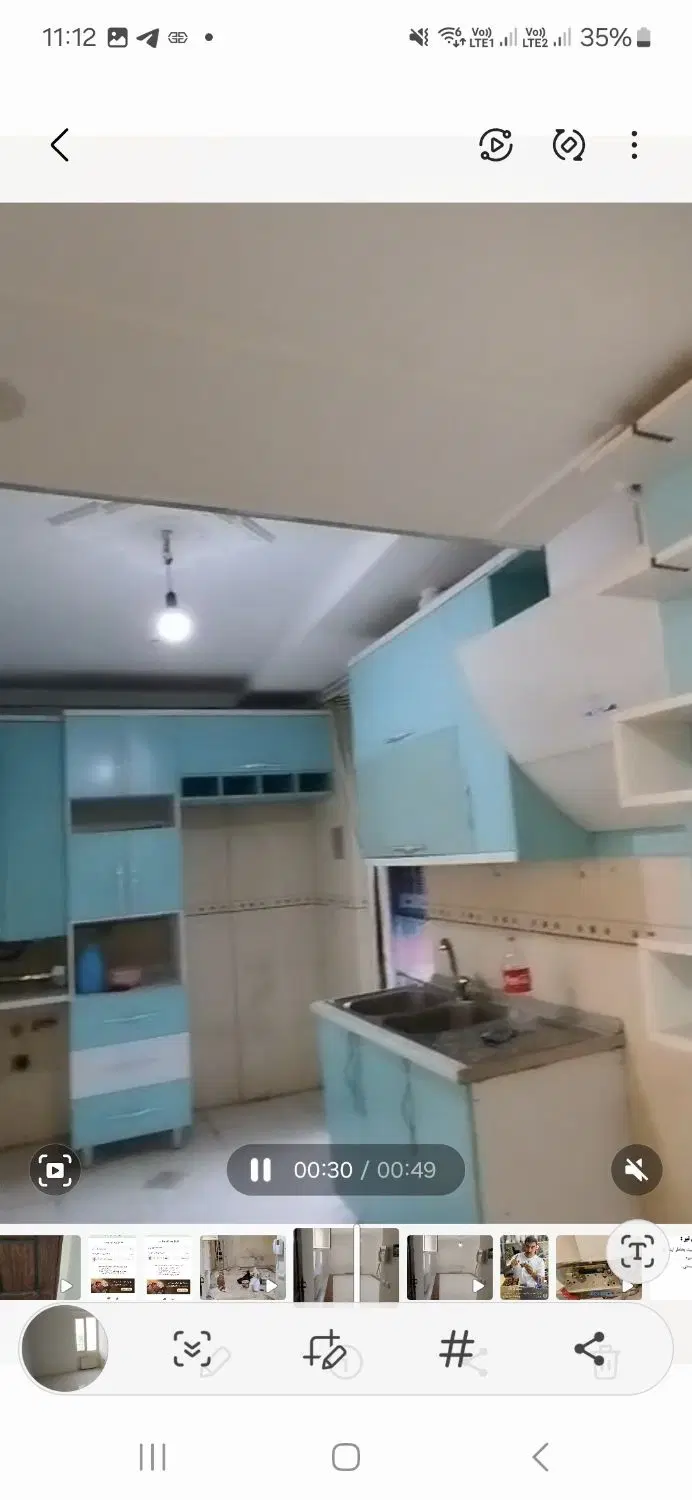 ۸۱ متر دوخوابه اندیشه شهرک فرهنگیان