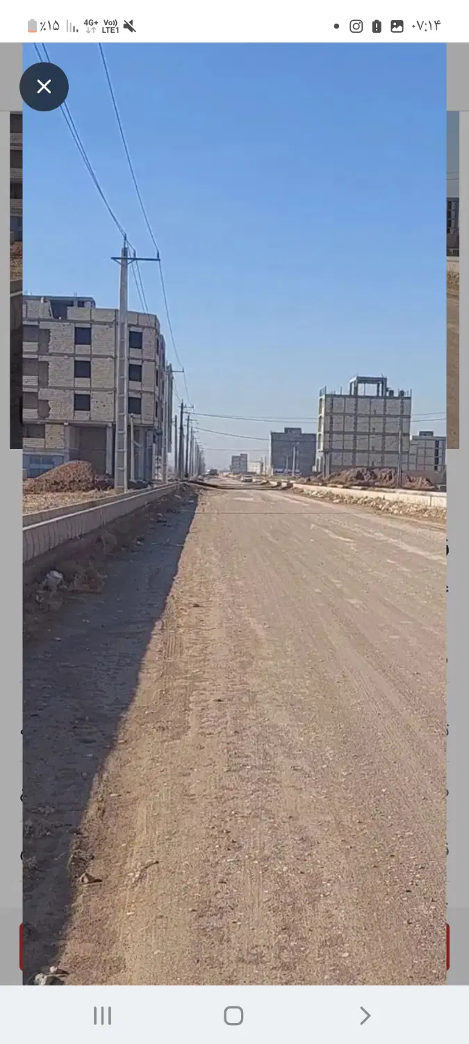 زمین مسکونی شریف آباد