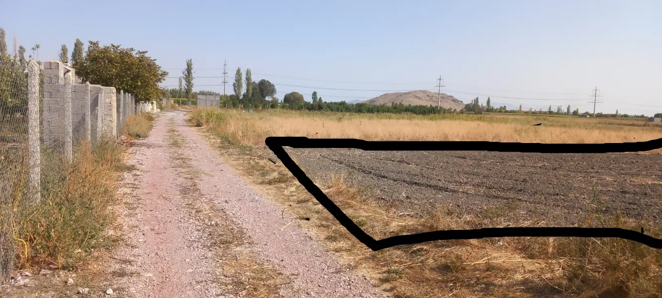 زمین زراعی ۱۳۶۰ متر خیلی مناسب