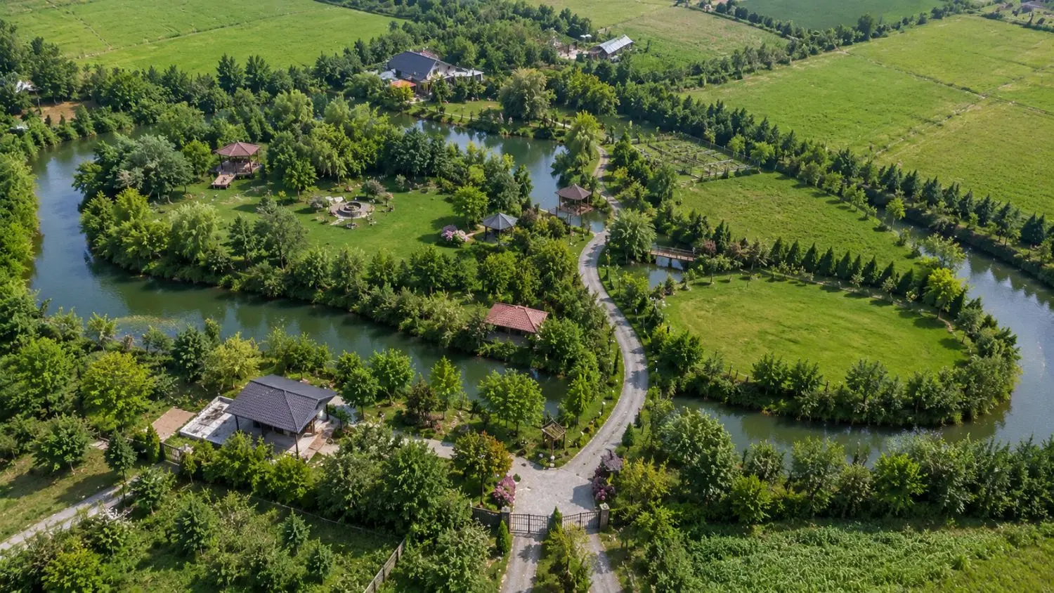 زمین با مجوز گردشگری_نزدیک رشت