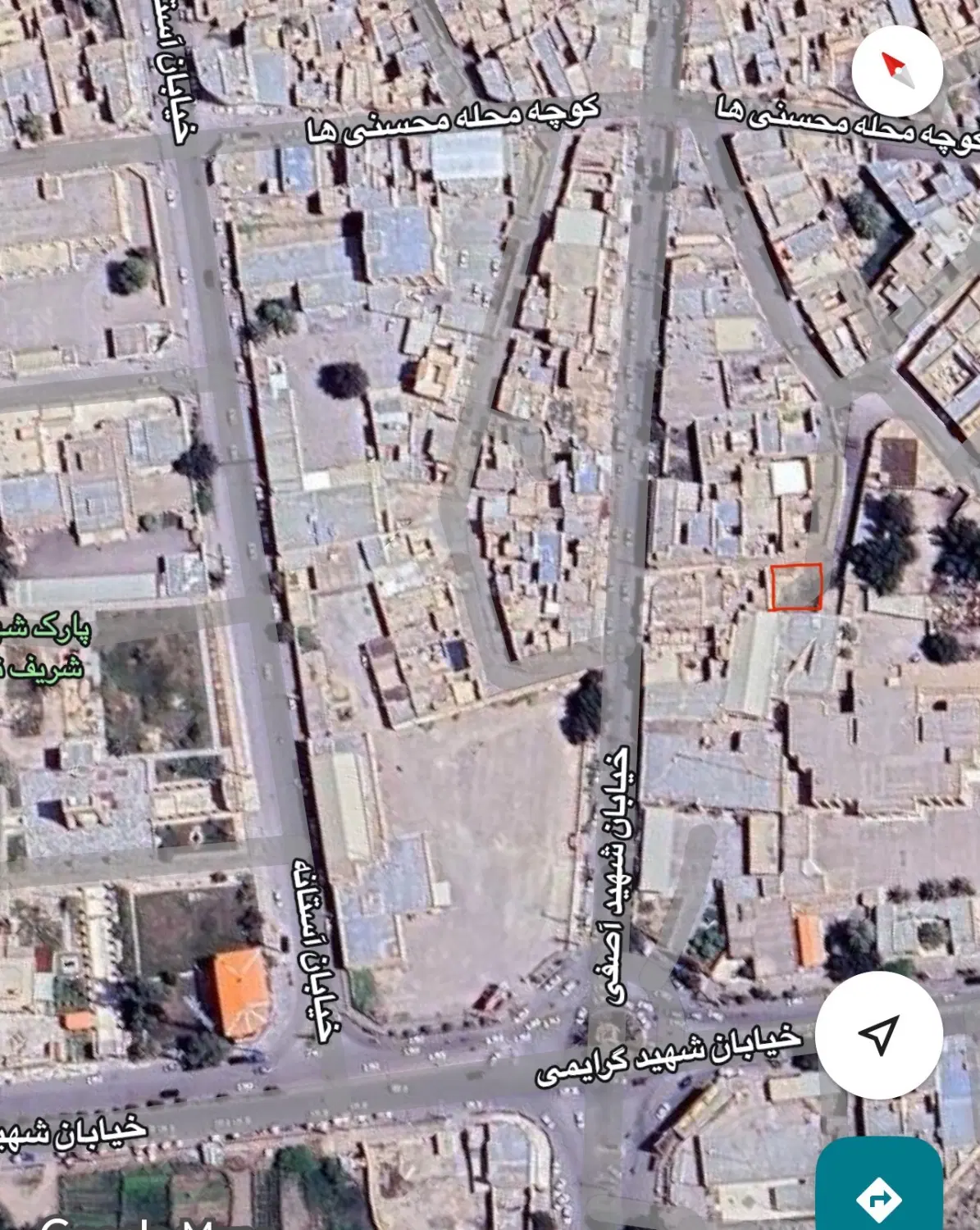 26 گز زمین تجاری - هلال احمر