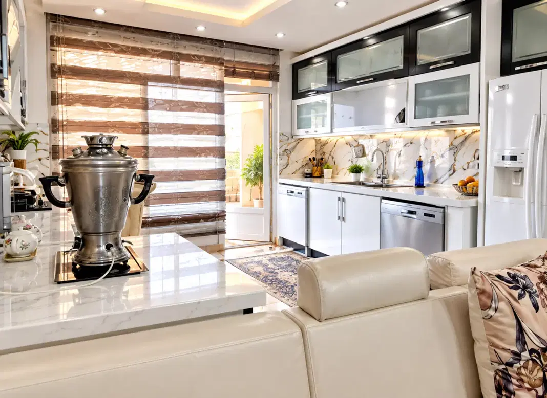 ۱۲۵ متر فوق العاده شیک تاپ لوکیشن عظیمیه