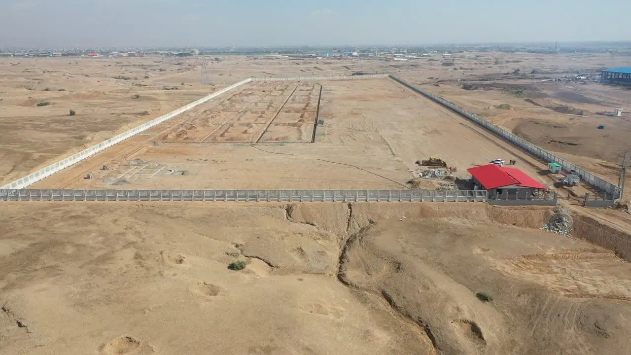 فروش ۸ هکتار زمین_مجوز کارخانه کاشی و سرامیک