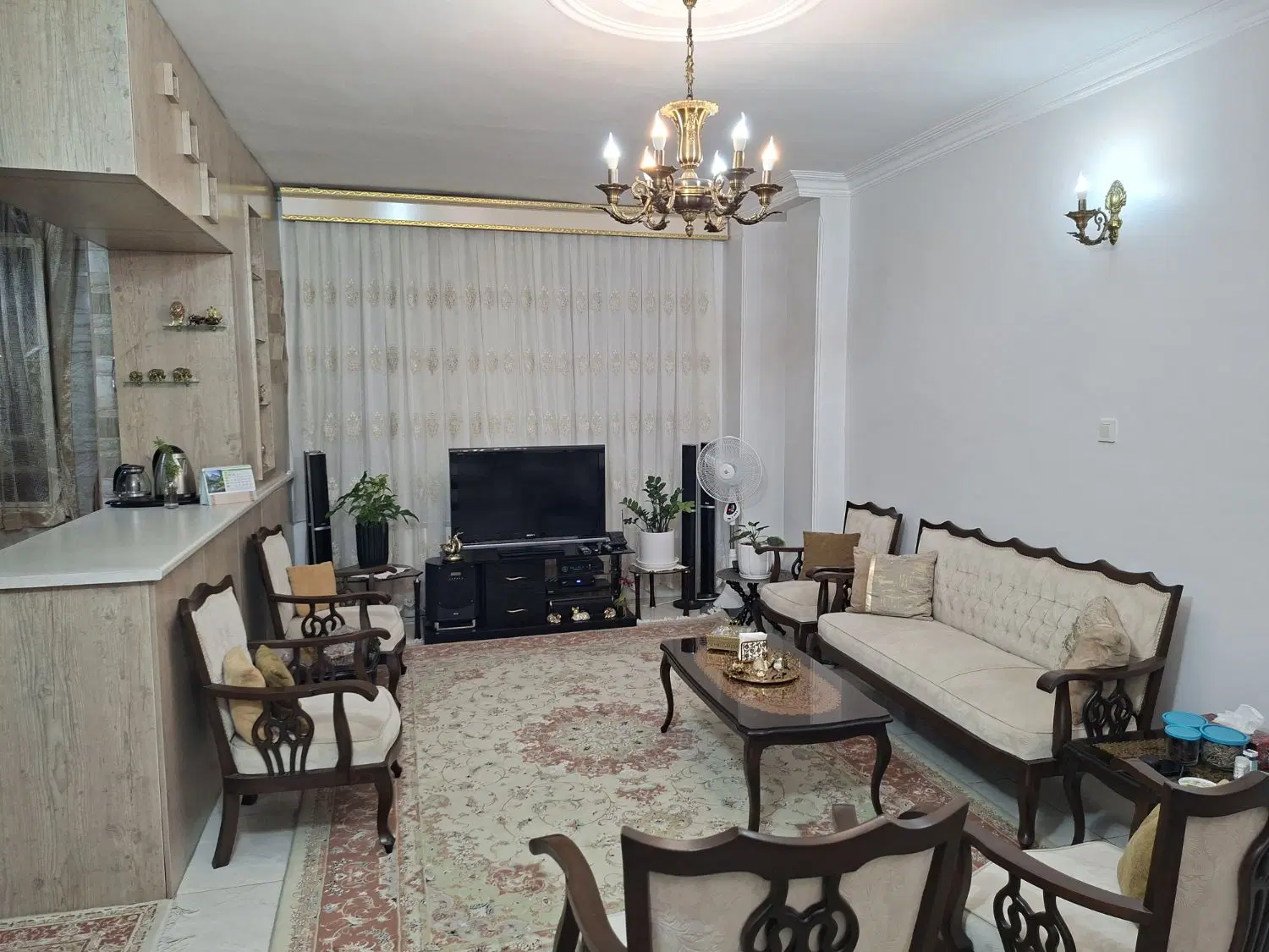 ۷۴ متر 2خواب بازسازی‌ شقایق مرکزی پارکینگ و انباری