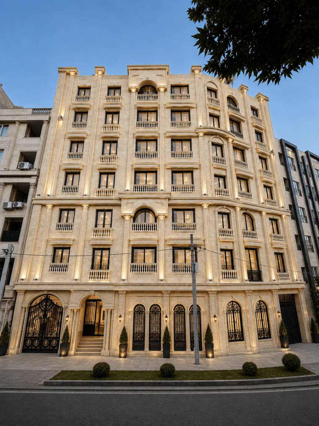 واحد لوکس در چشم انداز