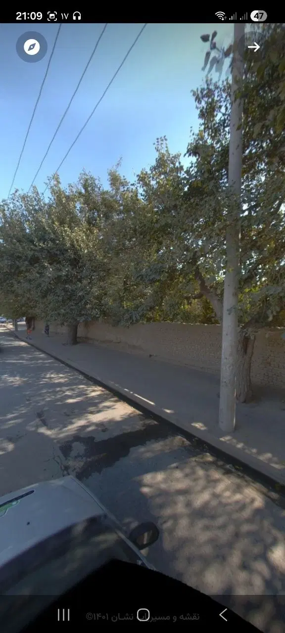 زمین ۴ دیواری مسکونی