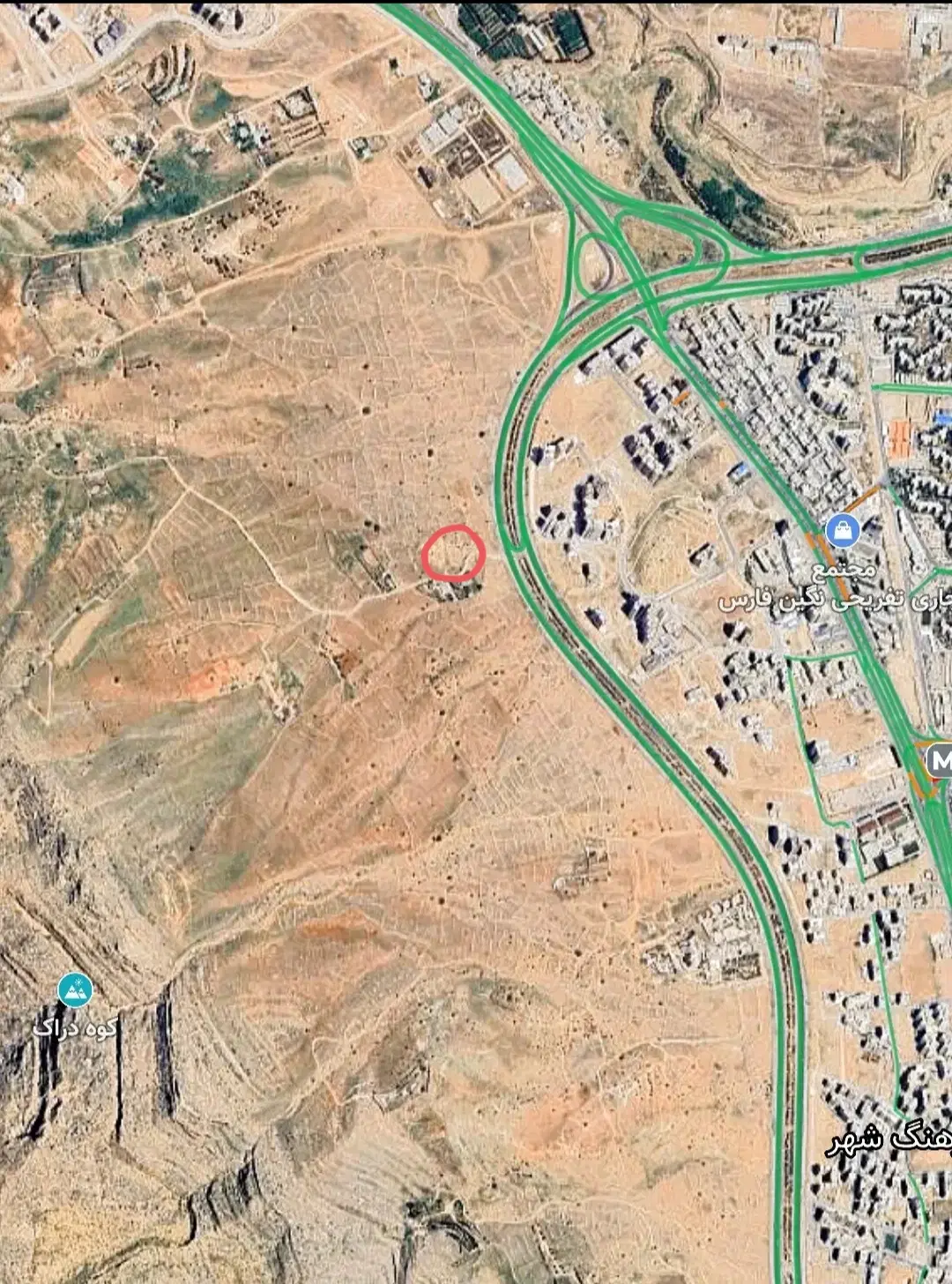فروش زمین جبل دراک
