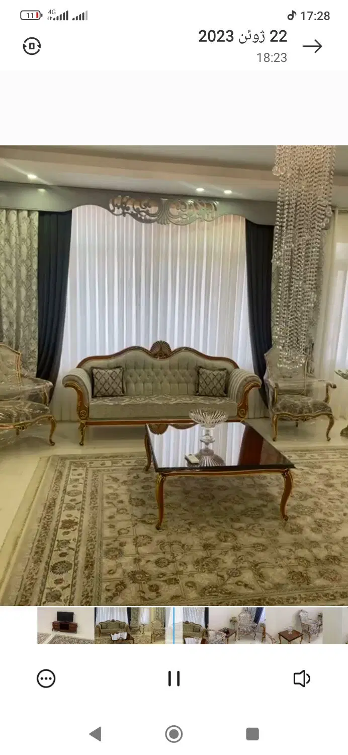 140متر آپارتمان طبقه اول سی متر حیاط خلوط  کرج