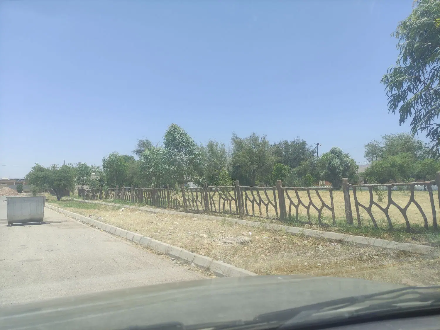 زمین مسکن مهر لاین اصلی جایگاه گلخانه