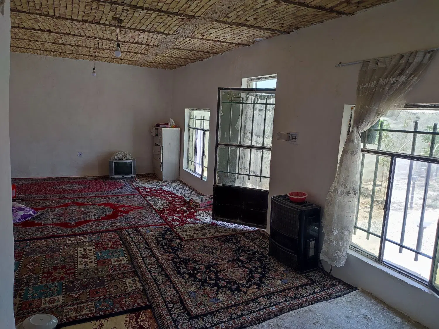250متر چهار دیواری باغچه خیابان کانال کوچه متین