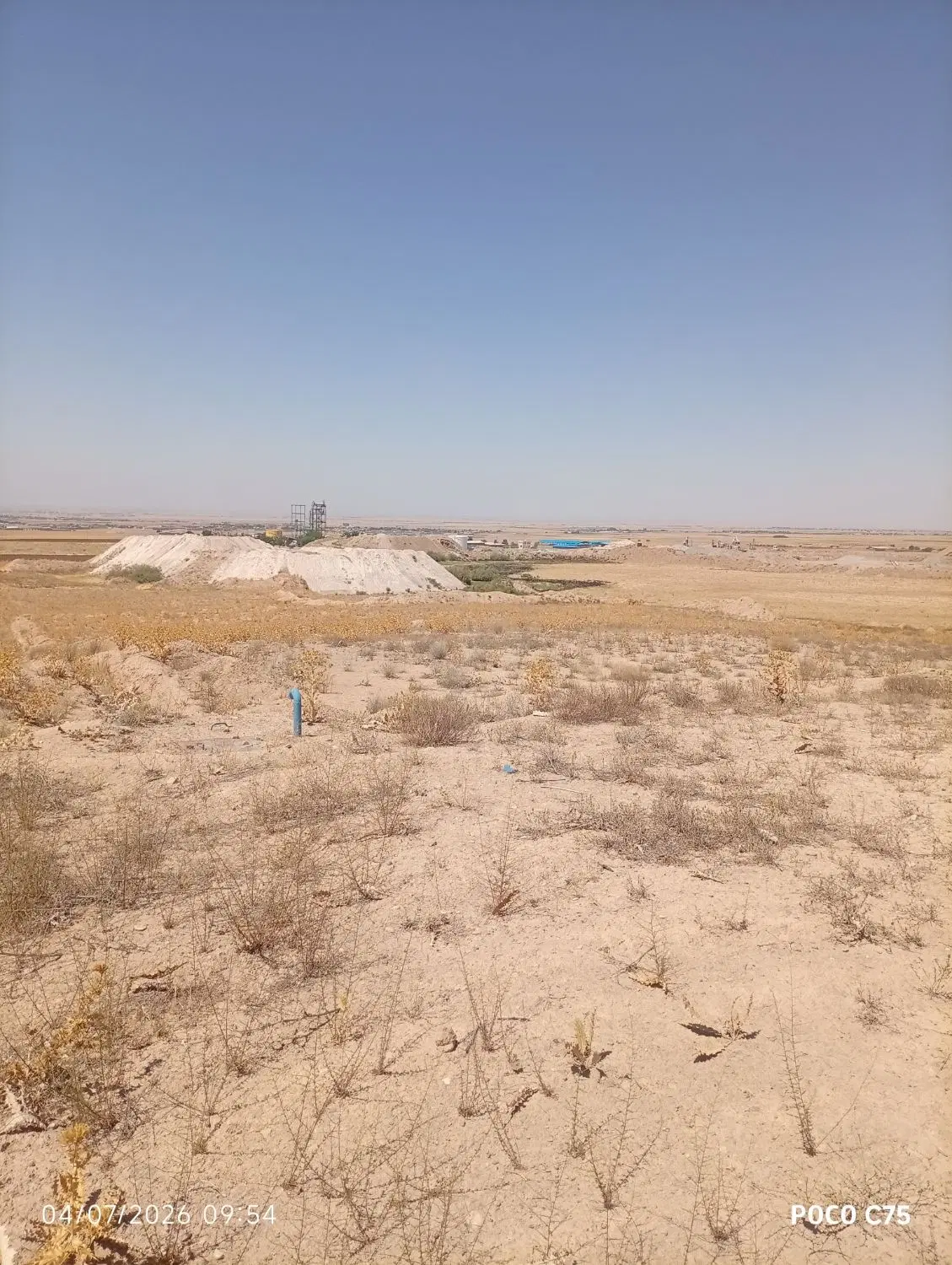 فروش دو هکتار زمین صنعتی یا کارخانه