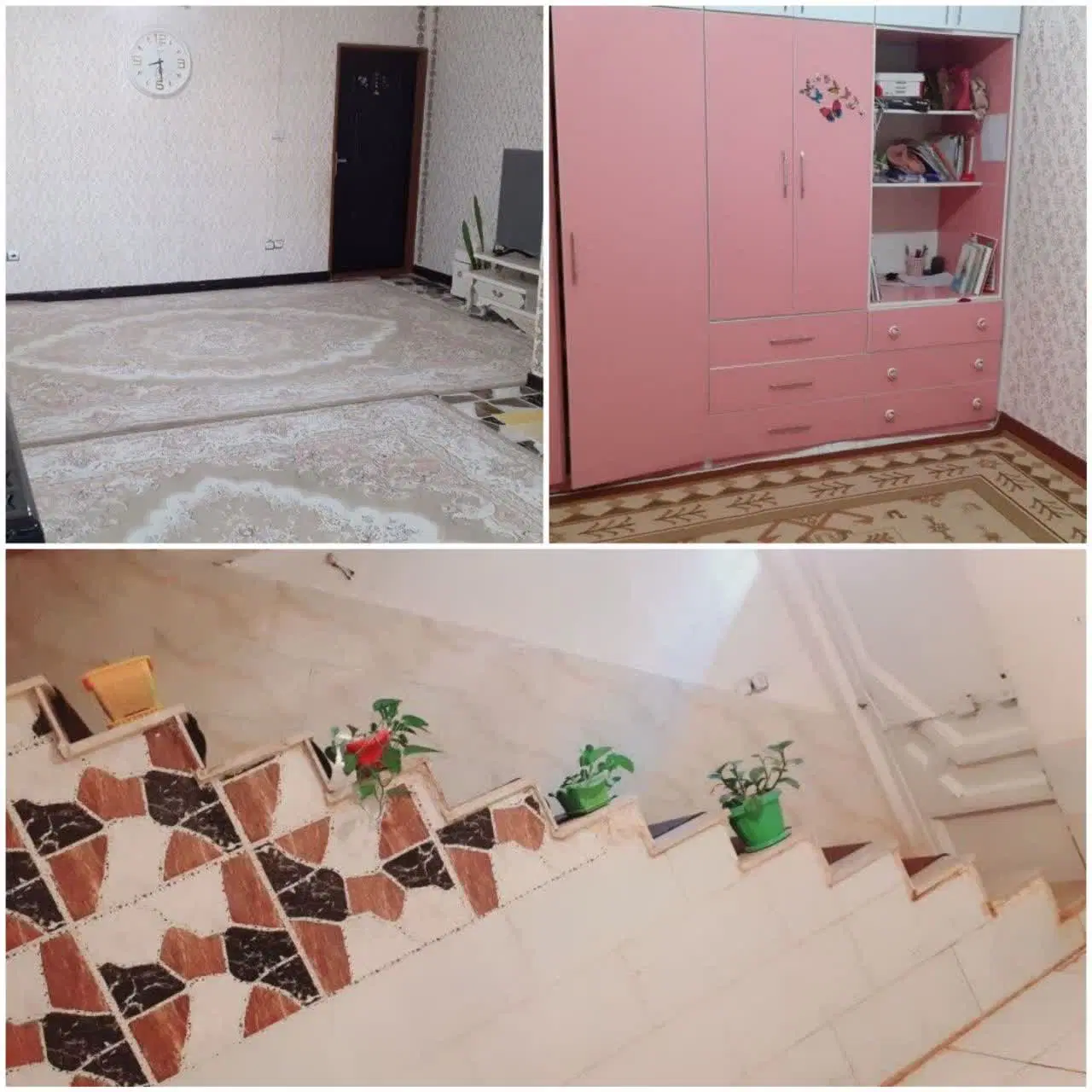 خانه یک طبقه روی پیلوت،پاپی خالدار