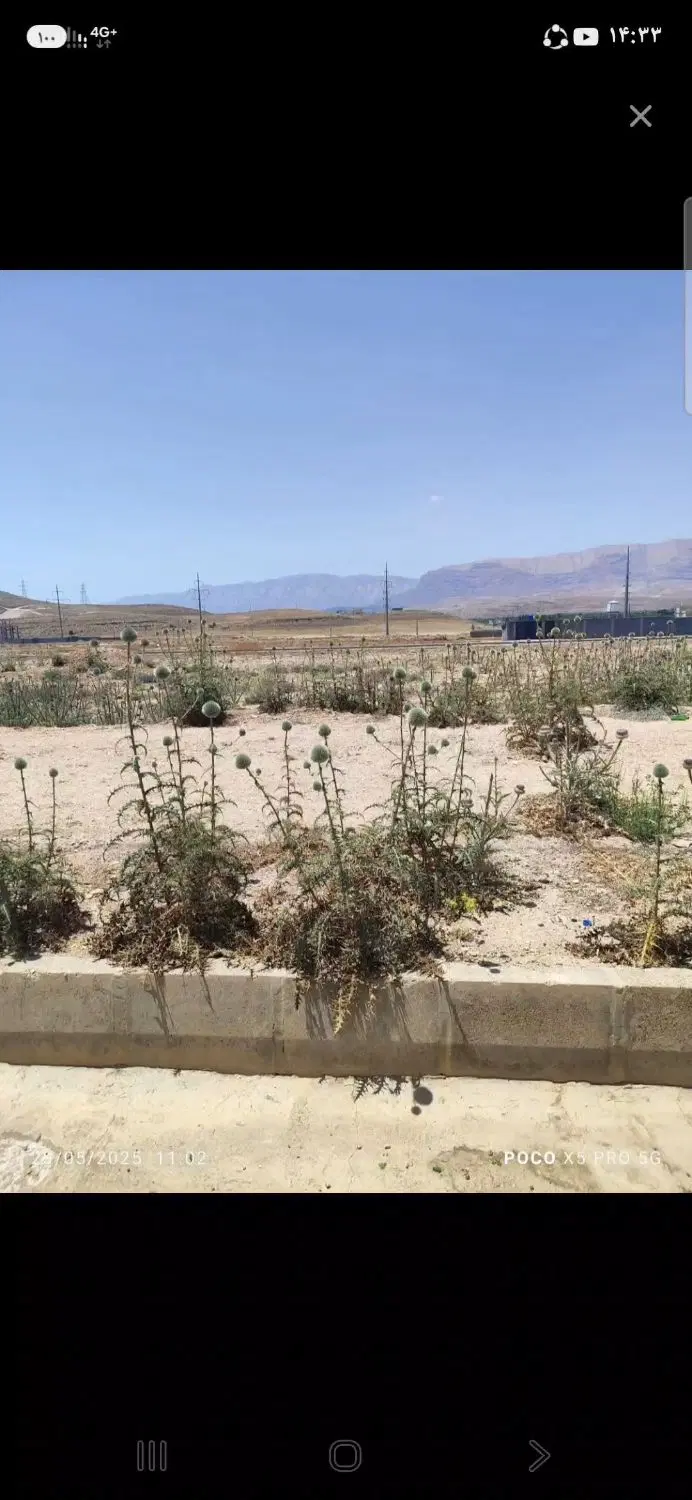 زمین ۲۲۵متری سند تک برگ صدرا فاز دو