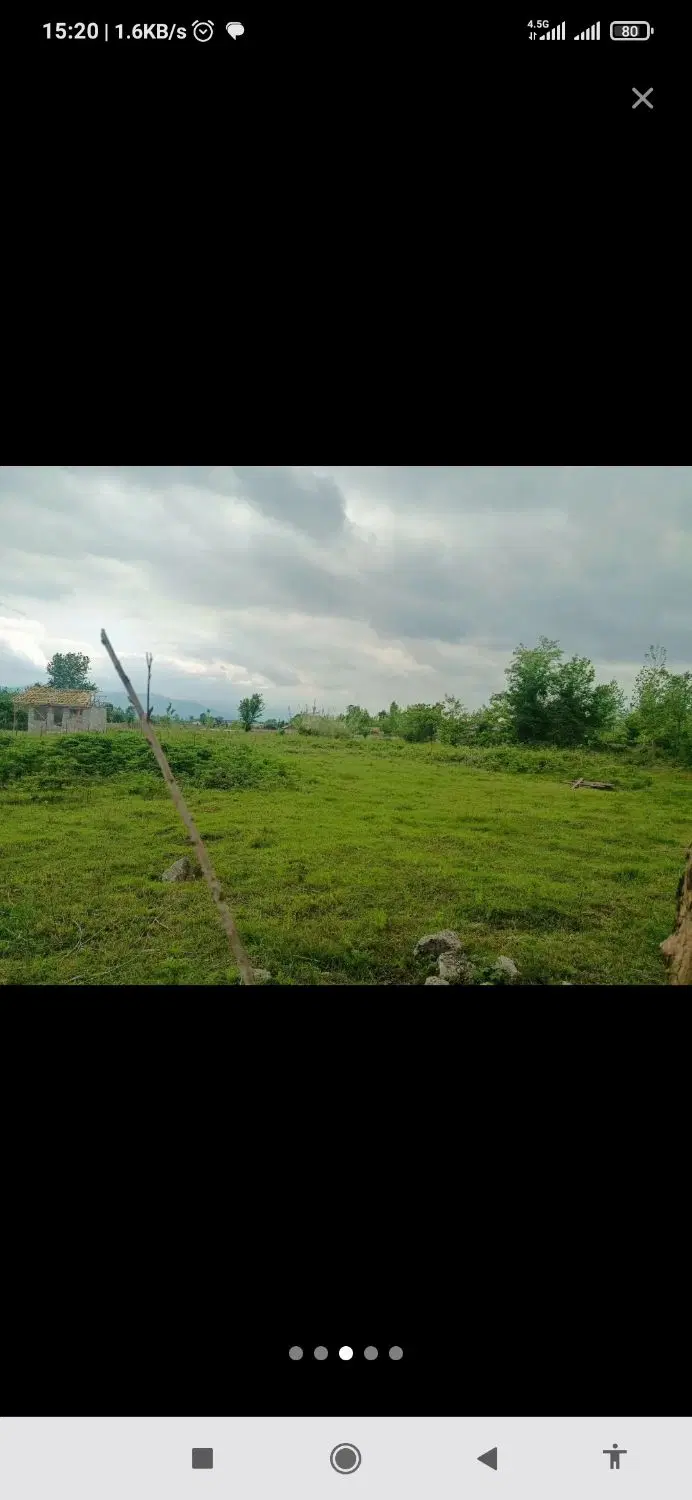 4 پلاک زمین باغی ۴۰۰ و ۵۰۰ متری