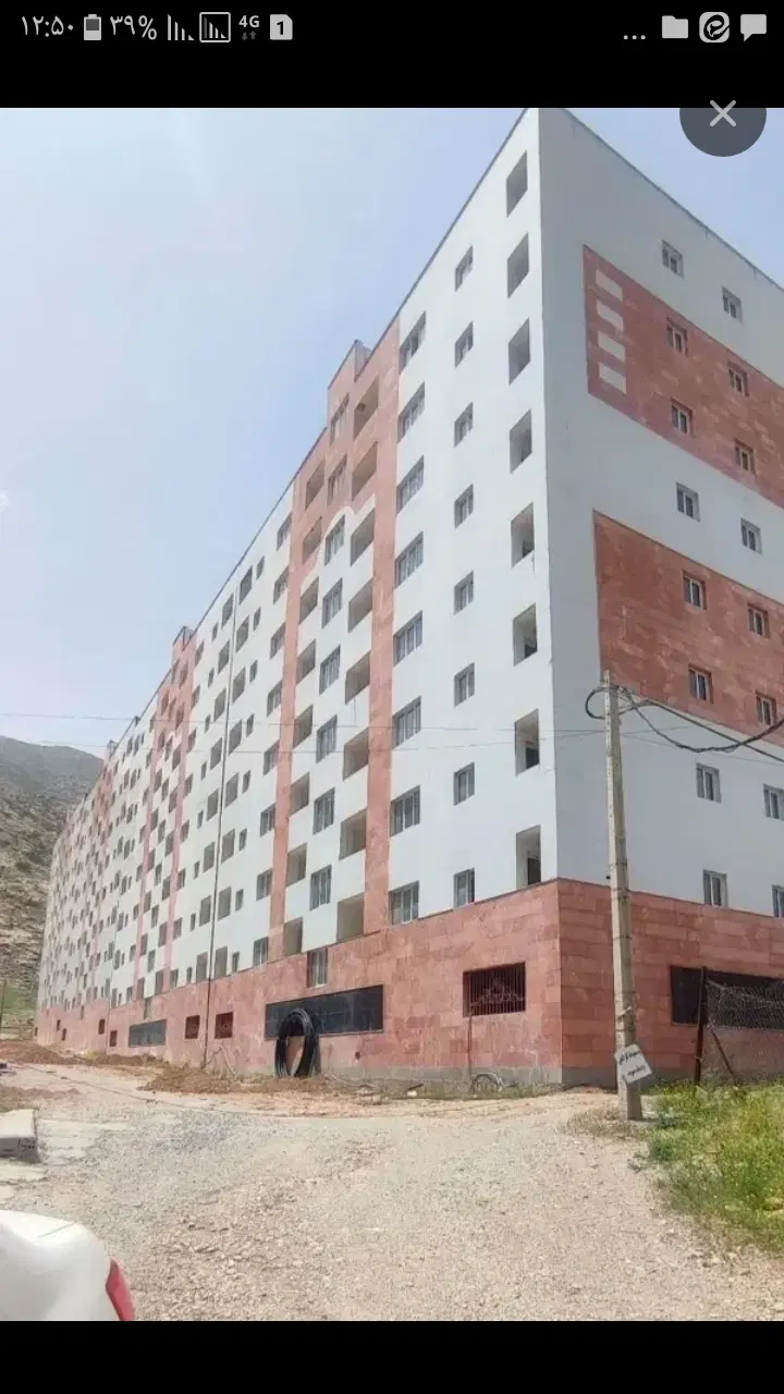 ۱۲۰۰ واحدی ارتش ، خام ، پارکینگ دار