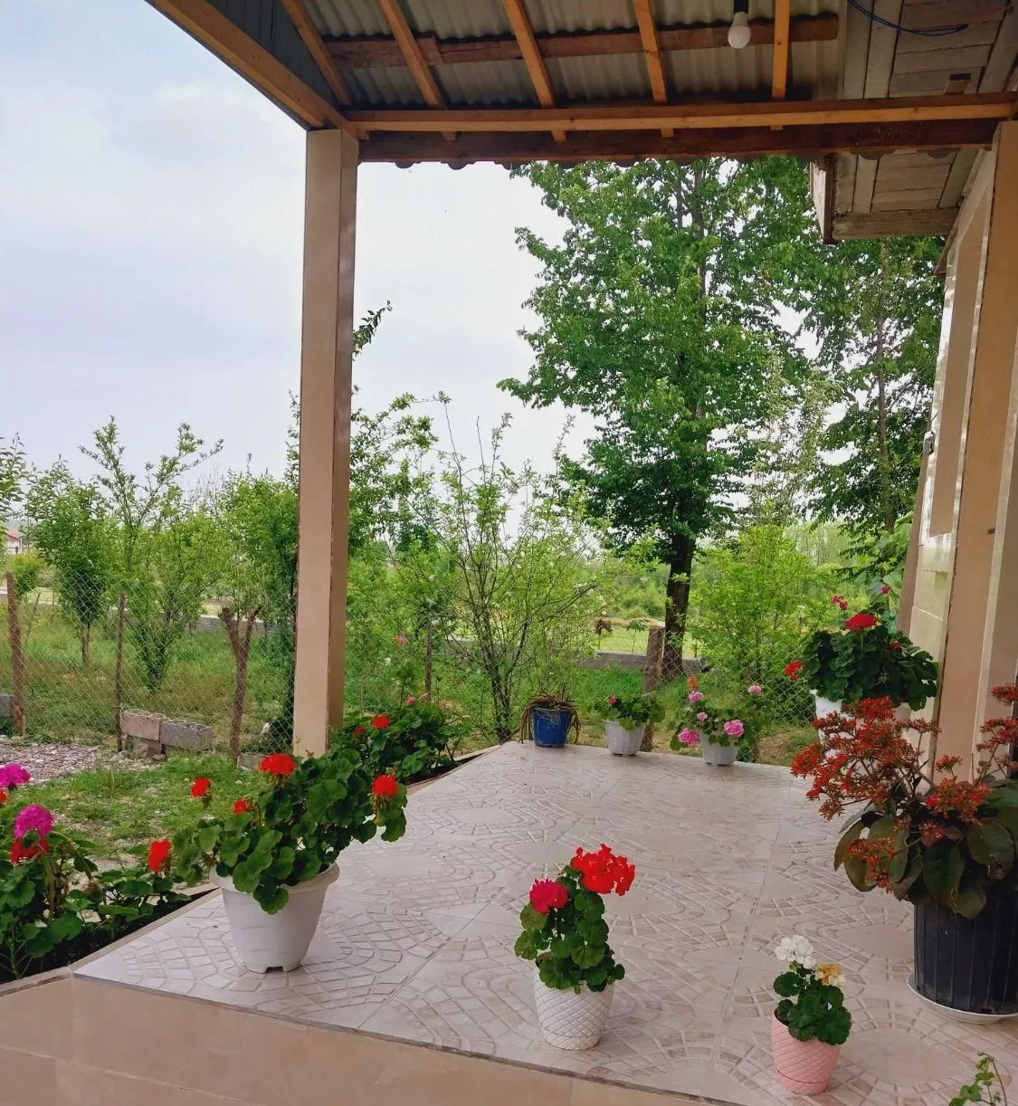 اجاره روزانه ویلایی روستایی تازه ساخت