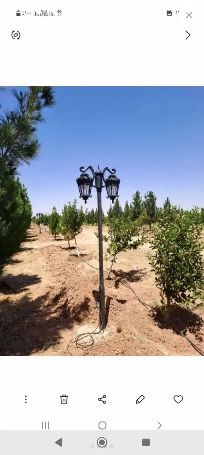 زمین_نورعلبیک_سقانلیق_متراژمختلف مسکونی_ویلای باغی