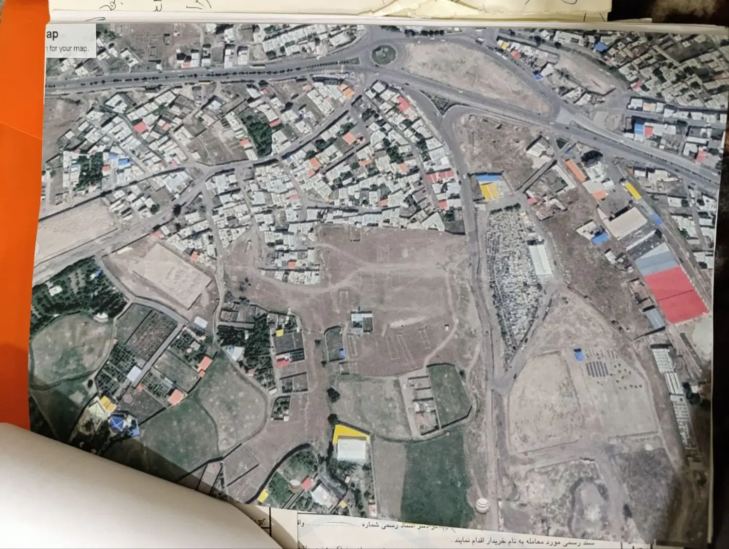 ۲۰۰ متر زمین مسکونی تفکیک شده