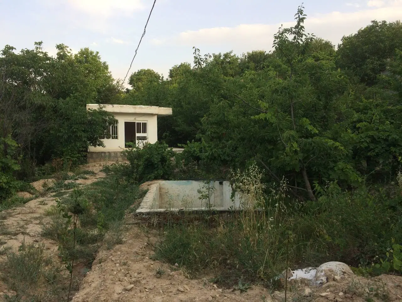 باغ ابی به همراه خونه تازه ساخت و استخرV.m